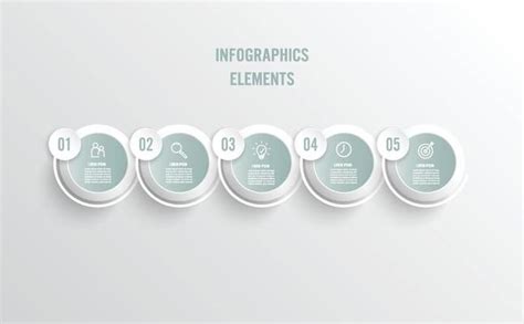 infographic points vector art icons  graphics