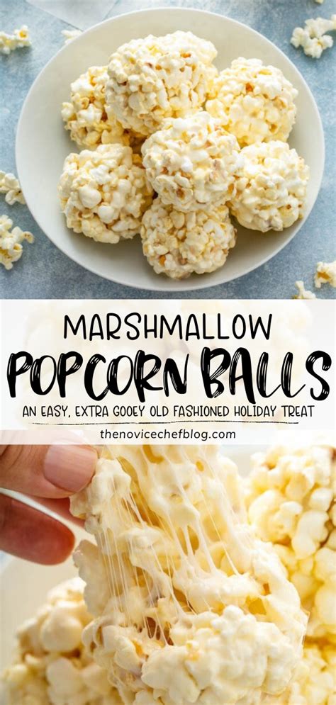 Marshmallow Popcorn Balls Artofit