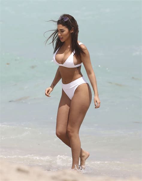 Chantel Jeffries Sexy In White Bikini Scandal Planet