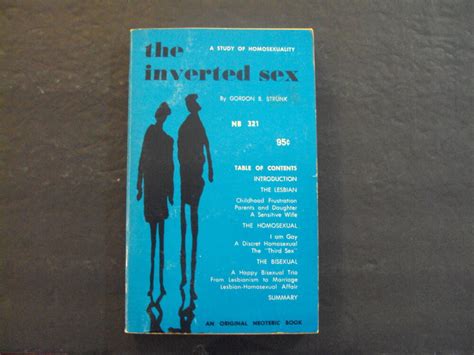 The Inverted Sex Pb Gordon B Strunk St Print St Ed Casanova