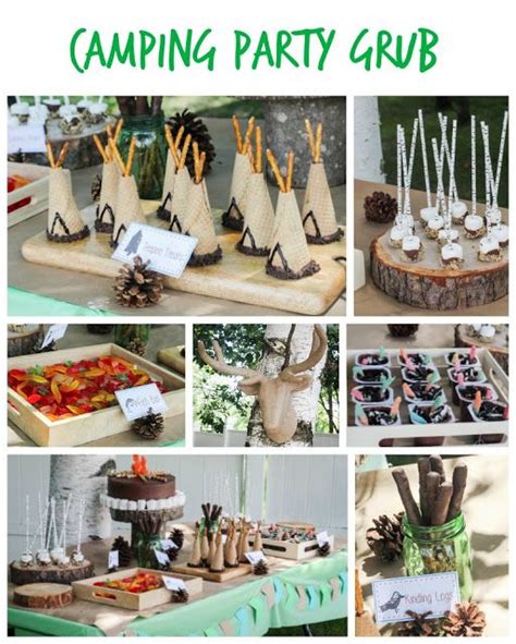 How To Throw A Camping Themed Party Artofit