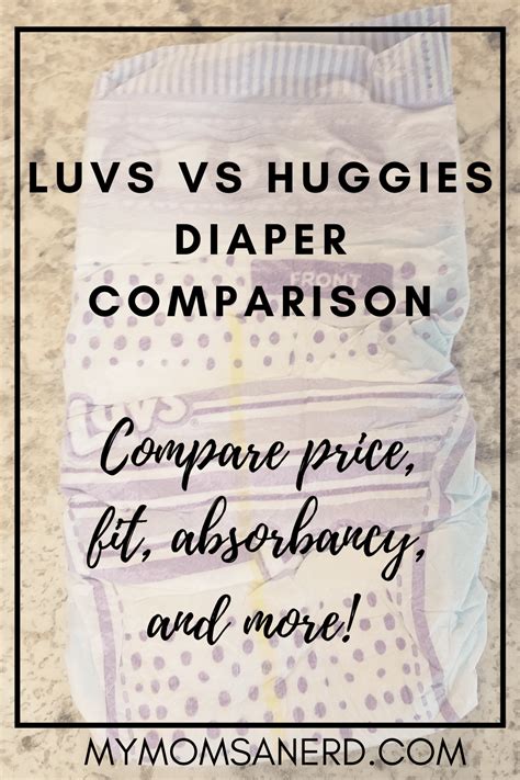 Luvs Vs Huggies Diaper Review Complete With In Depth Testing • My Mom