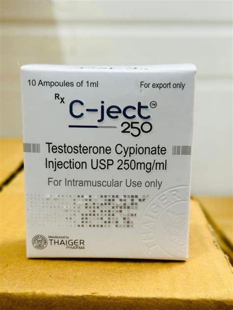 Testosterone Cypionate Injection 250 Mgml 25 Mg At ₹ 2100vial In