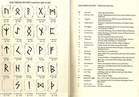 Norse Runes With Meanings R Norse