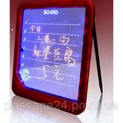 Маркерная LED Доска для Записей — Купить Недорого на Bigl.ua (1741351464)