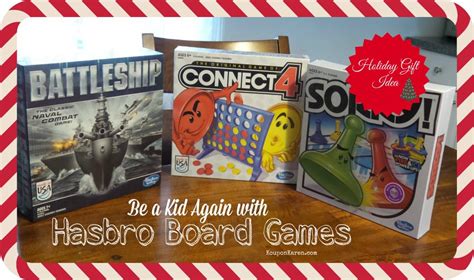 Hasbro Board Games - Be a Kid Again #HolidayGiftIdea