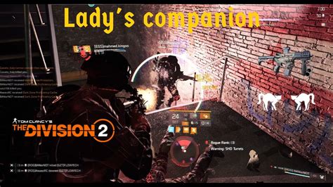 The Division Tu Lady S Companion Dark Zone Pvp Youtube