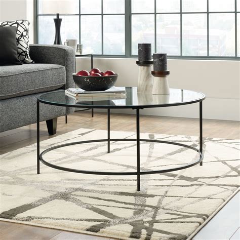 The Beauty Of Black Round Coffee Tables - Coffee Table Decor