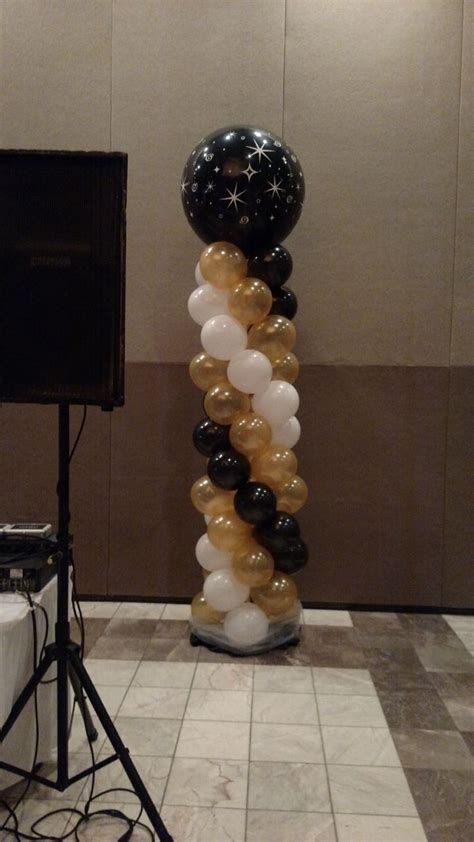 Spiral Balloon Column Balloon Columns Balloons And More Balloons