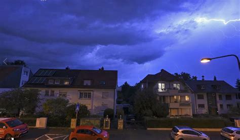 Heavy Rain In Germany Causes Flooding And Leads To Flight Cancellations