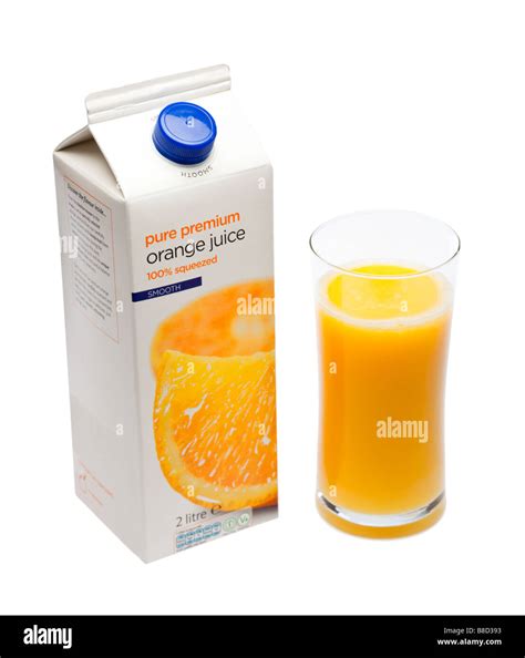 Orange Juice Carton Cut Out Stock Images And Pictures Alamy