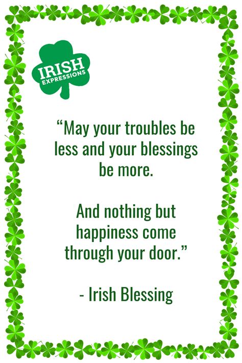 famous irish sayings proverbs blessings quotes