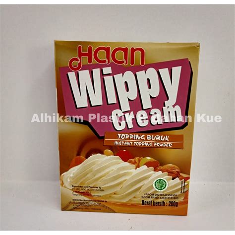 Jual Haan Wippy Cream Gr Shopee Indonesia