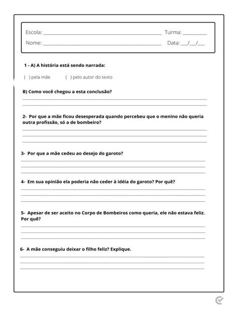 Interpretação De Texto 6 Ano Pdf - Atividades de Interpretacao de Texto 6 Ano 7 4 | PDF