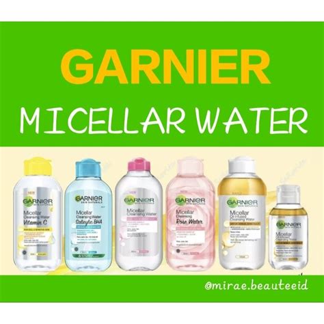 Jual Garnier Micellar Blue Water Salicylic Acid Bha Ml Shopee