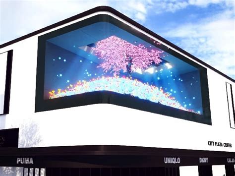 3D Anamorphic Naked Eye Billboard Animation Upwork