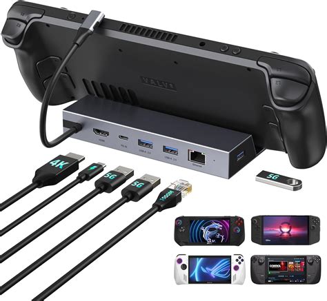 Amazon IVANKY 8 In 1 Docking Station For ASUS ROG Ally X Valve