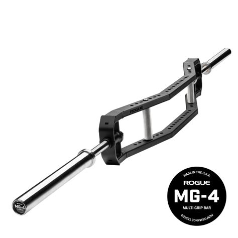 Mg Cn Narrow Multi Grip Camber Bar Rogue Fitness Australia