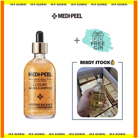 Medi Peel Luxury 24k Gold Ampoule 100ml Medipeel Gold Korea Cosmetic