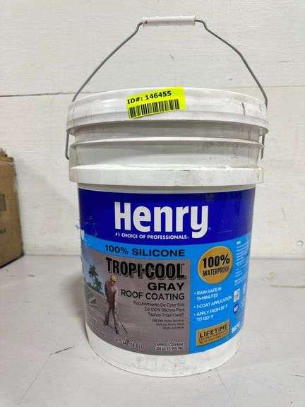 Henry Tropi Cool White Silicone Reflective Roof Coating