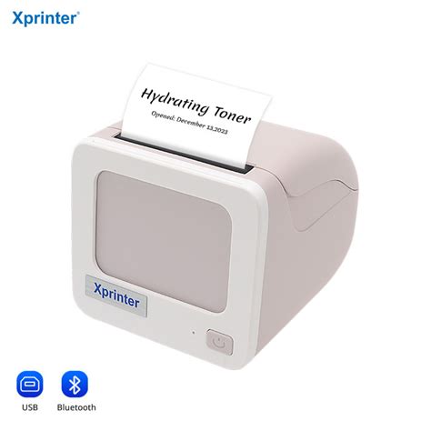 Xprinter 58mm Direct Thermal Label Printer Xp Bq1 Bluetooth Mini Portable Printer China