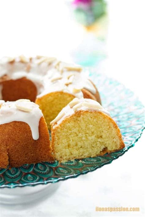 Almond Bundt Cake Ilonas Passion