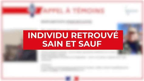 Reyn S Le Sexag Naire Disparu Retrouv Sain Et Sauf