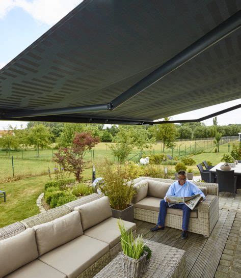 Pergola Z P CUBE Overkapping Met Oproldoek Winsol