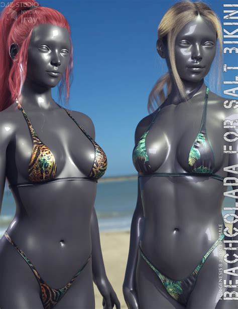 FILLED 05 07 22 DForce Salt Bikini For Genesis 8 And 8 1 Female