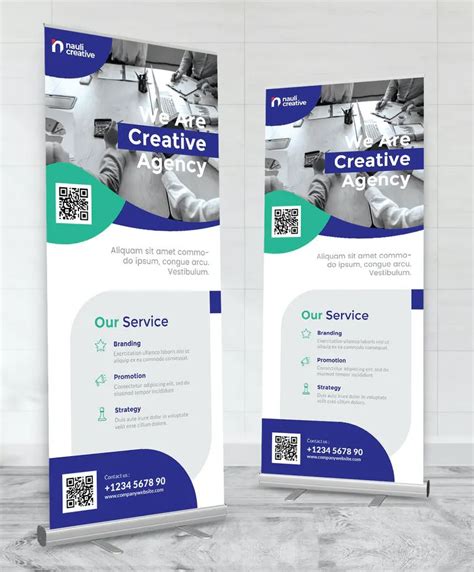 Pull Up Banner Design Standing Banner Design Xbanner Design Food