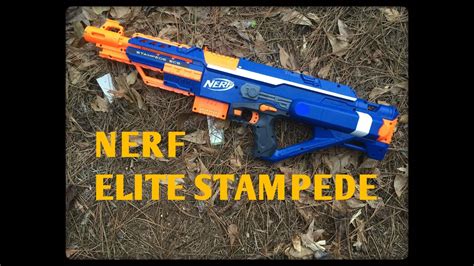 Review The Nerf Elite Stampede Ecs 18 Youtube