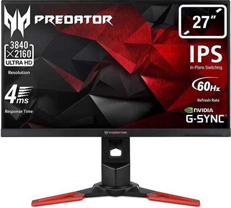 Acer Predator Xb Hk Inch Widescreen K Uhd Ips G Sync Ms Monitor