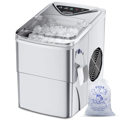 Ice Makers Countertop Self Cleaning Function Portable Electric Ice