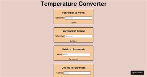 Abdulrasheed16 Temperature Converter Codesandbox