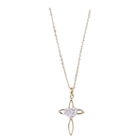 Hearts On Fire Fairy Tale Ideal Diamond Gold Cross Pendant At 1stdibs