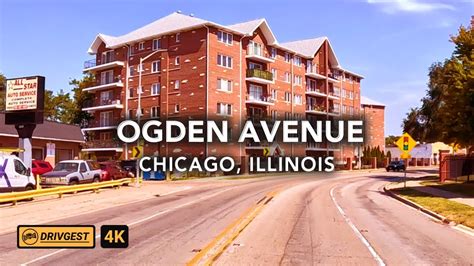 Ogden Avenue Asmr Chicago Drive Tour K Drivgest Youtube