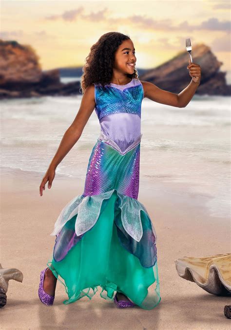 Kid's Little Mermaid Live Action Deluxe Ariel Costume