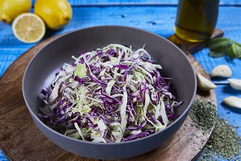 Cabbage Salad Sunnin Lebanese Cafe