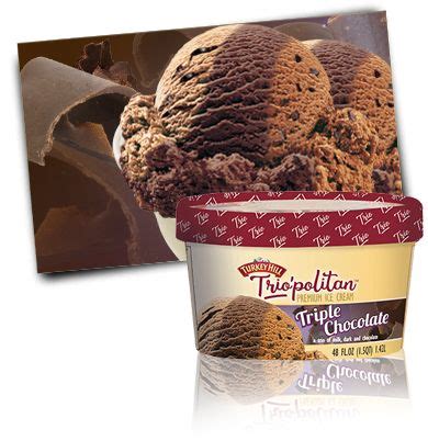 Turkey Hill Dairy Triple Chocolate Trio Politan Triple Chocolate