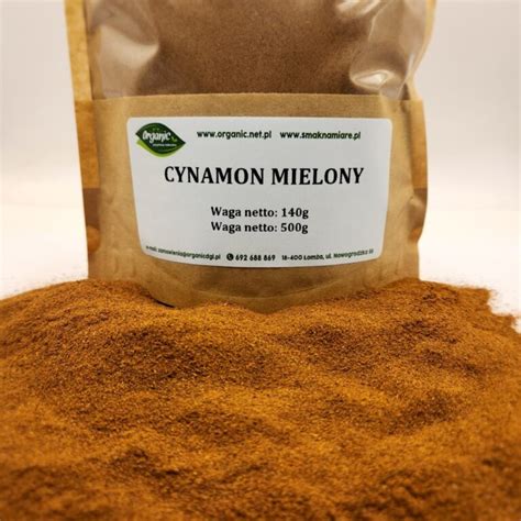 CYNAMON MIELONY Organic Przyprawy Naturalne