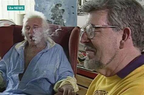 Rolf Harris And Jimmy Savile Joking Around Years Before Their Sick