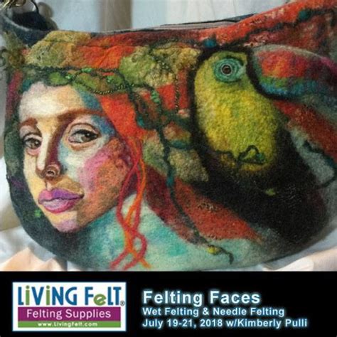 Felting Faces Workshop Featured On Livingfelt Blog Felt Felt