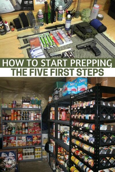 How To Start Prepping The Five First Steps SHTFPreparedness