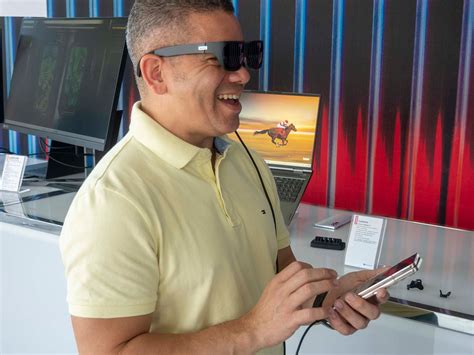 Hands On With The Lenovo Glasses T1 Augmented Reality Display Video