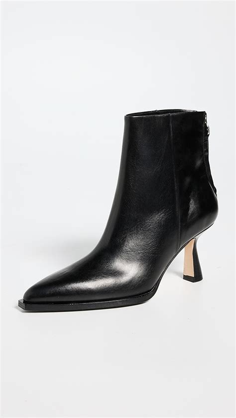 Aeyde Kala Calf Leather Black Booties Shopbop