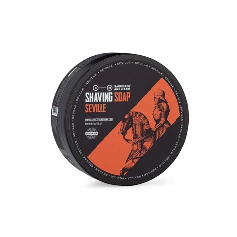 Shaving Soap Barrister And Mann Seville Nourishing Moisturizing 118 Ml —