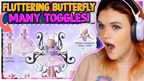 Concept New Fluttering Butterfly Set Toggles So Cute 🏰 Royale High Toggle Concepts Youtube