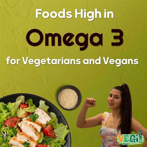 Foods High In Omega 3 For Vegetarians And Vegans Vegi1