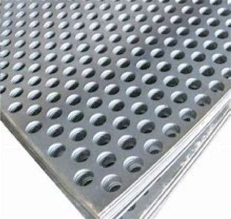 Galvanized Stainless Steel Aluminum Perforated Metal Sheet With Many