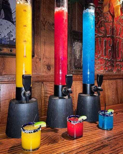 3 5L Margarita Beverage Tower Dispensers Unique Party Rental Items